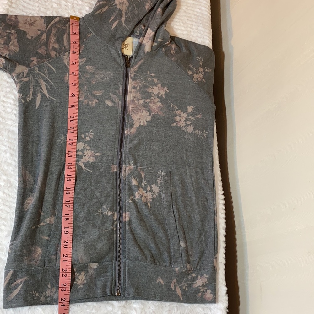 Chaser Evereve Cottagecore Floral Zip-Up Hoodie - Picture 7 of 13
